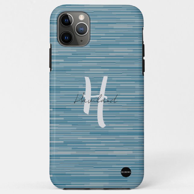 iPhone / iPad case Gradient Design HAMbWG (Back)