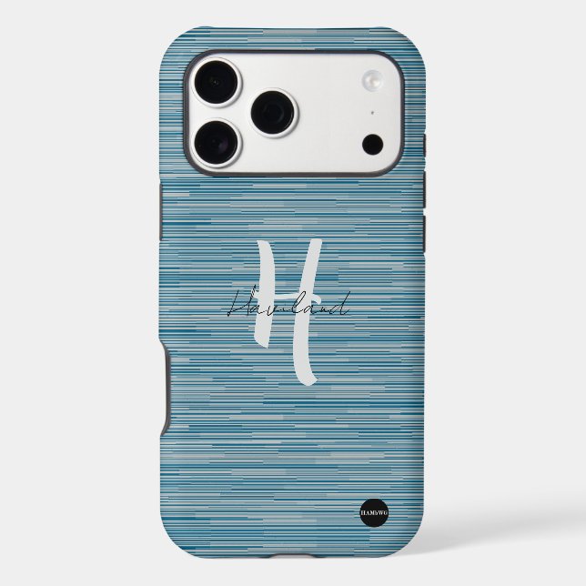 iPhone / iPad case Gradient Design HAMbWG (Back)