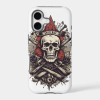 iPhone / iPad case : Skull and bone design