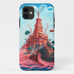 iPhone/ iPad case TALL TALES "Castle on Spaghetti"