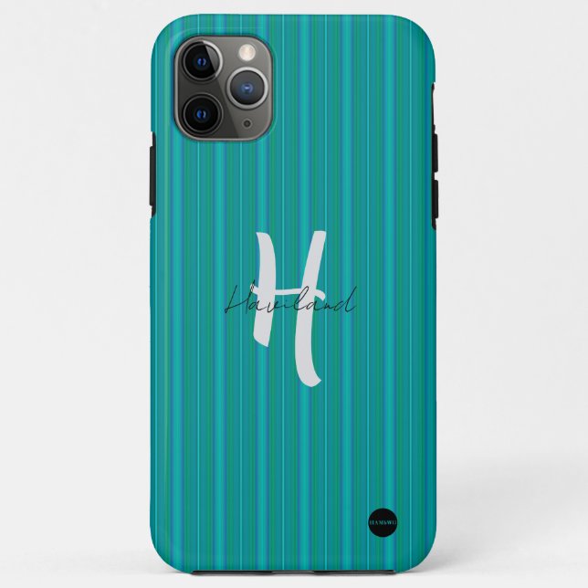 iPhone / iPad Case Turquoise  HAMbyWG (Back)