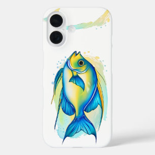iPhone / iPad case - Watercolor Series: Angelfish