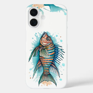 iPhone / iPad case - Watercolor Series: Lionfish