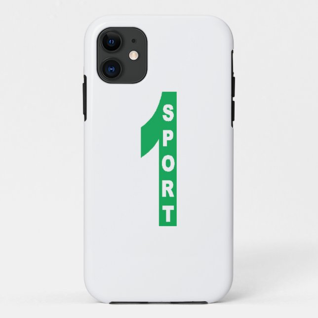 iPhone/iPad DESIGN FIRST SPORT Case-Mate iPhone Case (Back)