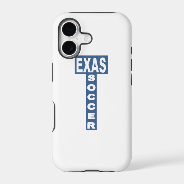 iPhone/iPad TEXAS SOCCER Shell (Back)