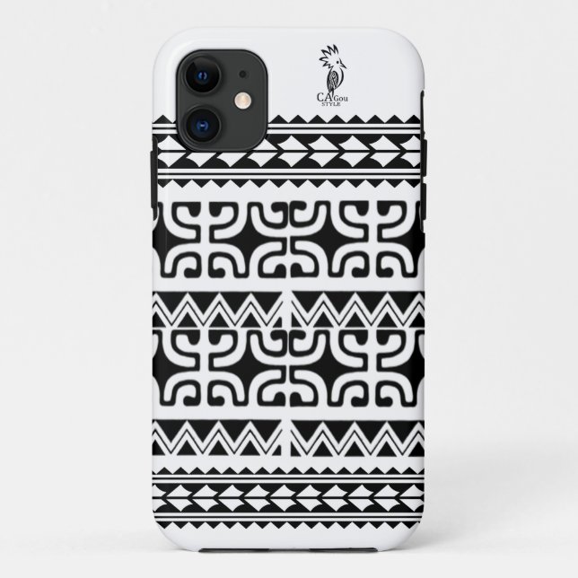 iPhone/iPad Tribal Ethnic Shell Case-Mate iPhone Case (Back)