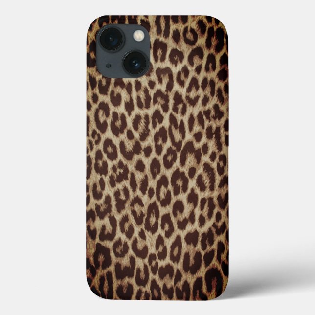 Iphone Leopard Print Case (Back)