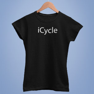 Iphone Parody Cool Funny Cycling Icycle T-Shirt