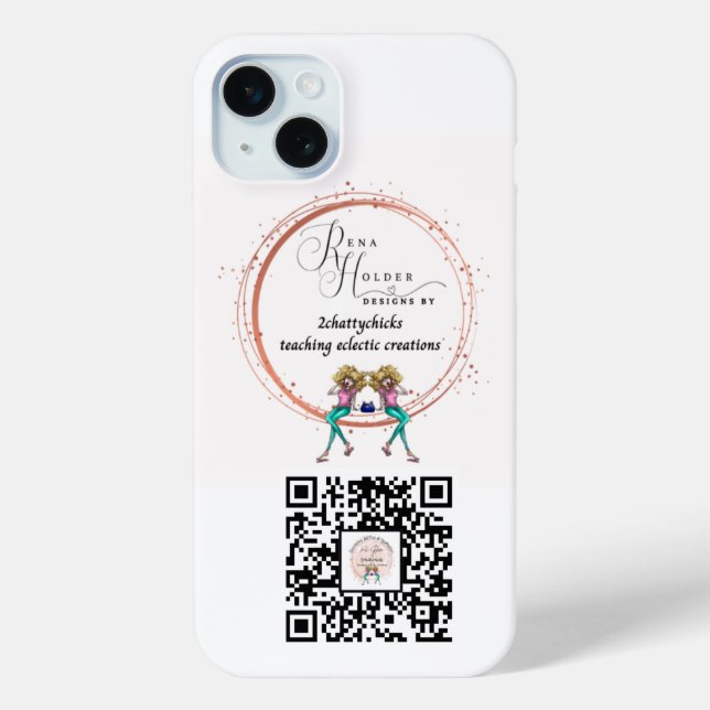 iphone Personalised Logo QR Code  Case-Mate iPhone Case (Back)