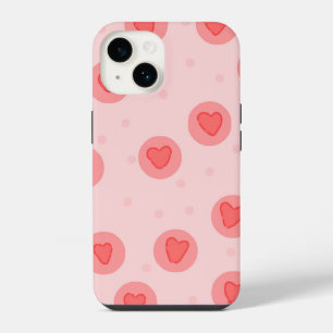 iPhone Pink case cute love