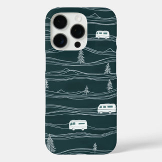 iphone road trip pattern phone case