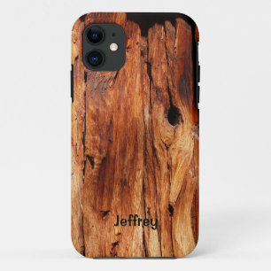 iPhone SE, 5, 5s Case, Weathered Wood Siding iPhone 11 Case