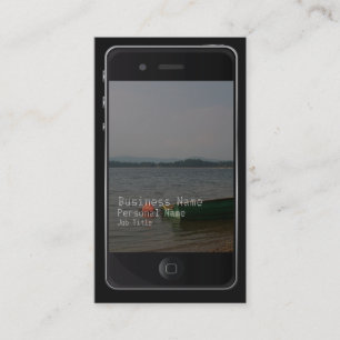 iPhone Style Look Business Card