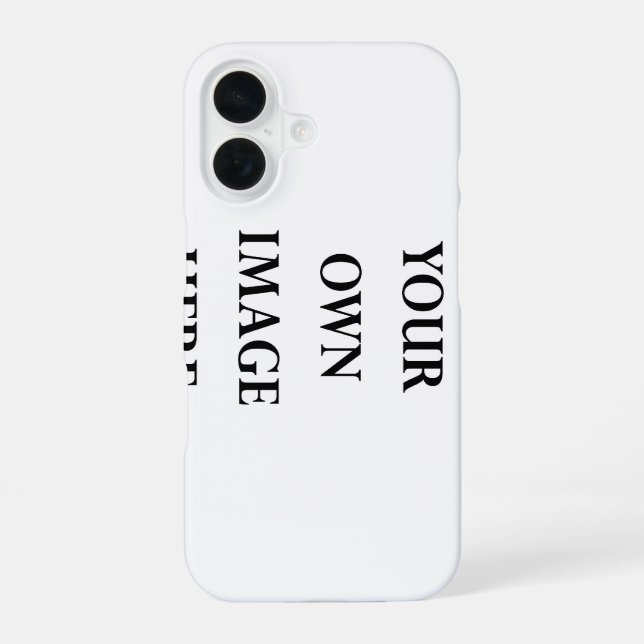 iPhone template vertical 16 Case (Back)