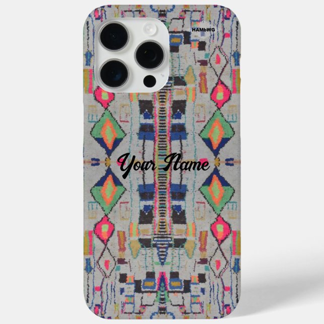 iPhone Tribal Bohemian Design HAMbyWG Case-Mate iPhone Case (Back)