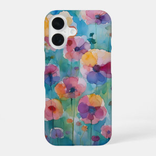 iPhone Watercolor Floral Pastel Case