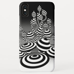 iPhone XS Max cover Magic Mushrooms optical design