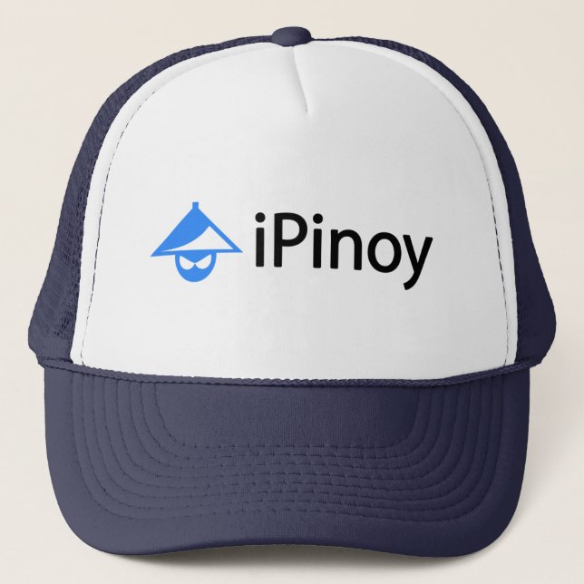 iPinoy Salakot Man (Cap) Trucker Hat (Front)