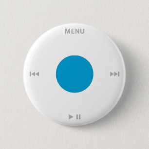 iPod(r) Click Wheel 6 Cm Round Badge