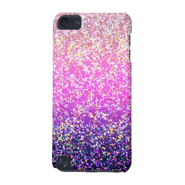 iPod Touch 5g Glitter Graphic Background iPod Touch 5G Case (Back)