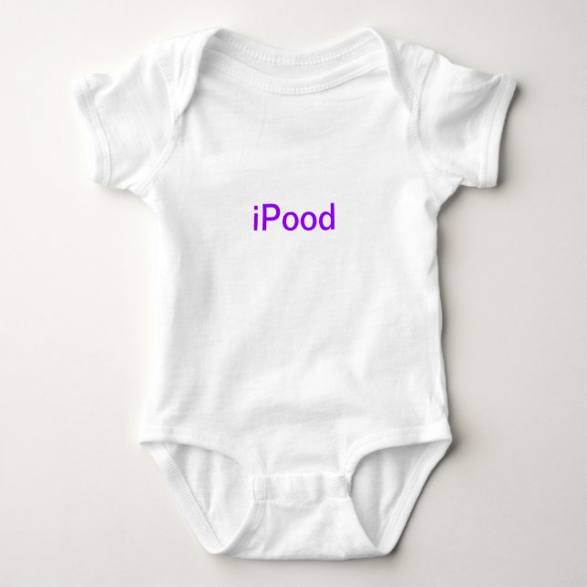 iPood baby Baby Bodysuit (Front)