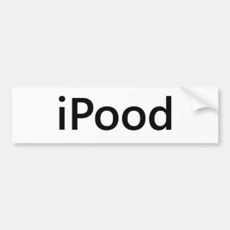iPood Bumper Sticker