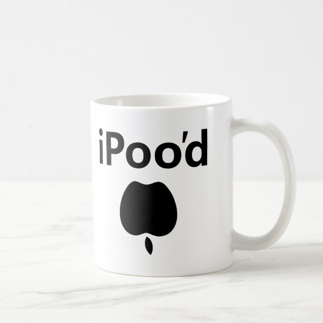 iPoo'd Coffee Mug (Right)