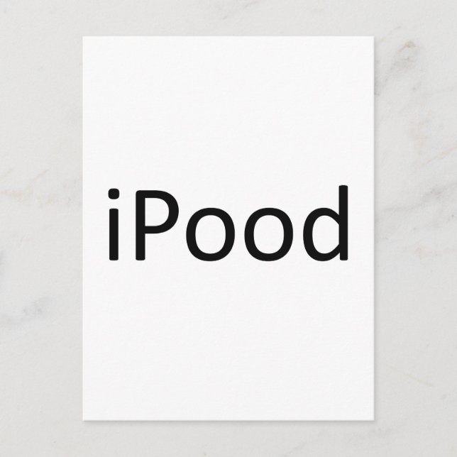 iPood Postcard (Front)