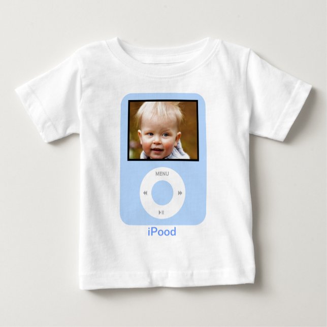 iPood With photo Baby T-Shirt (Front)