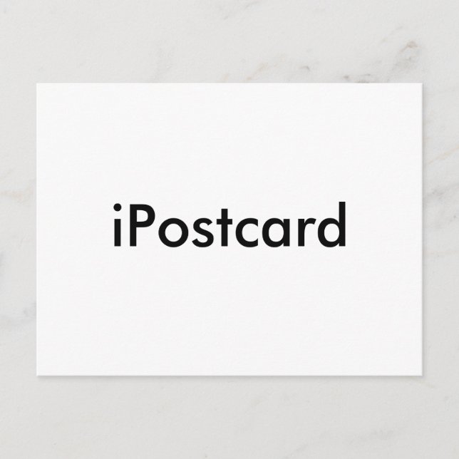 iPostcard Postcard (Front)