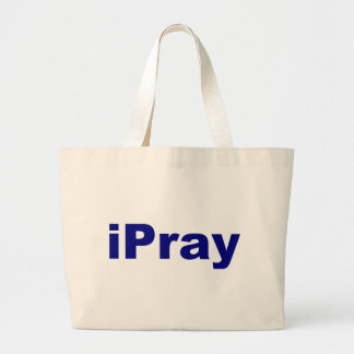 iPray Large Tote Bag