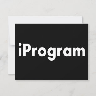 iProgram Invitation