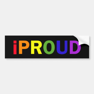 iProud Bumper Sticker