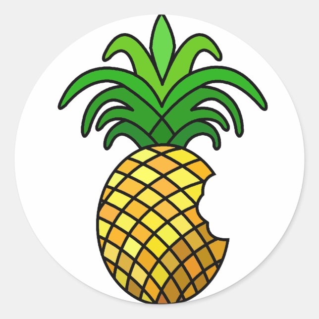 iPwn You Classic Round Sticker (Front)