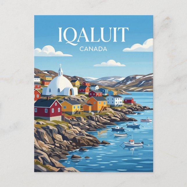 Iqaluit Canada Postcard (Front)