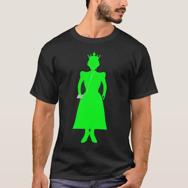 iQueen Green T-Shirt (Front)