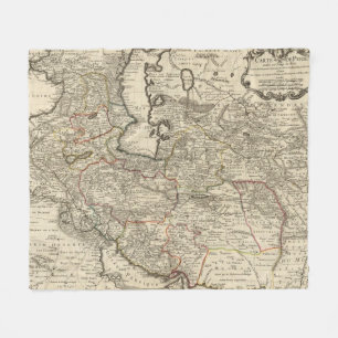 Iran, Afghanistan, Pakistan Fleece Blanket