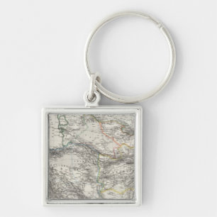 Iran Afghanistan Pakistan Key Ring