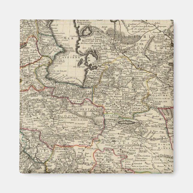 Iran, Afghanistan, Pakistan Magnet (Front)