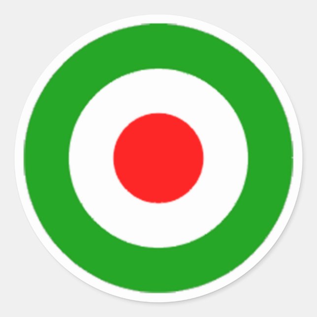 Iran Air Force Roundel Classic Round Sticker (Front)