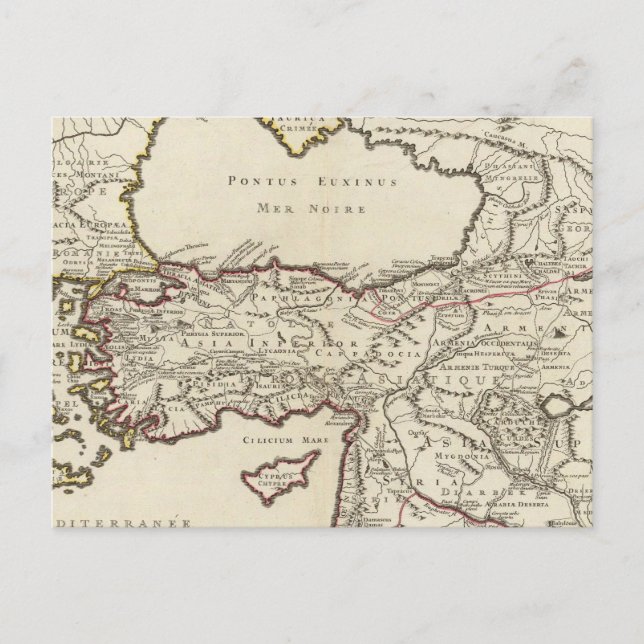 Iran and Turkey Postcard (Front)