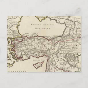 Iran and Turkey Postcard