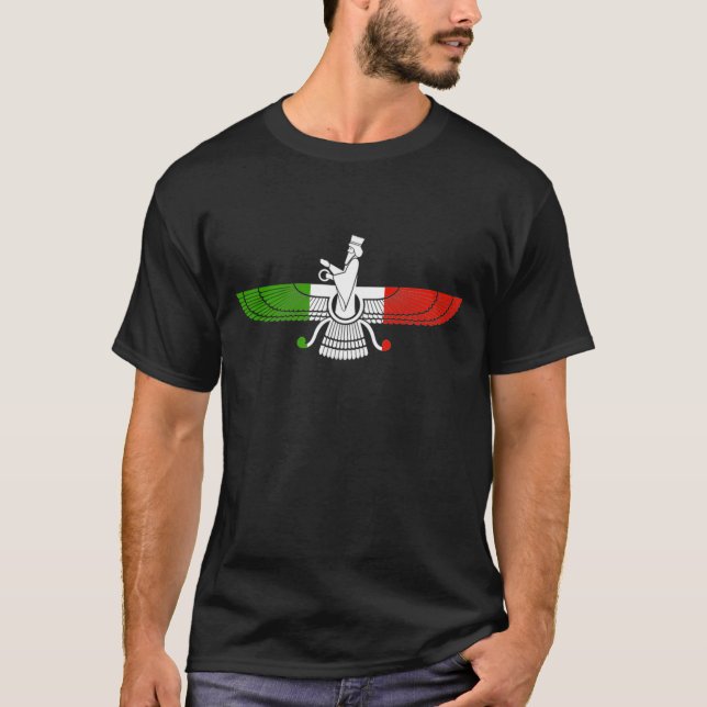 Iran Art | Fravashi, Farvahar, T-Shirt (Front)