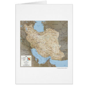 Iran Detailed Map 1991