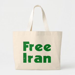 Iran Election Large Tote Bag