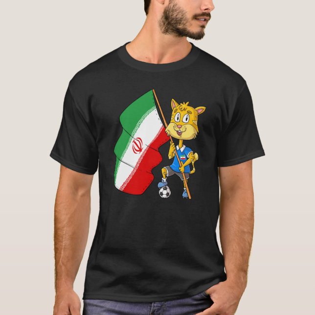 Iran Fan Cat T-Shirt (Front)