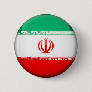 Iran Flag 6 Cm Round Badge