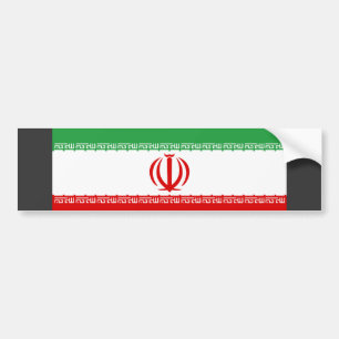 Iran Flag Bumper Sticker
