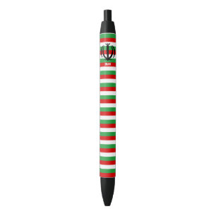 Iran Flag Cute Patriotic Black Ink Pen