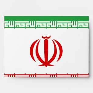 Iran Flag Envelope